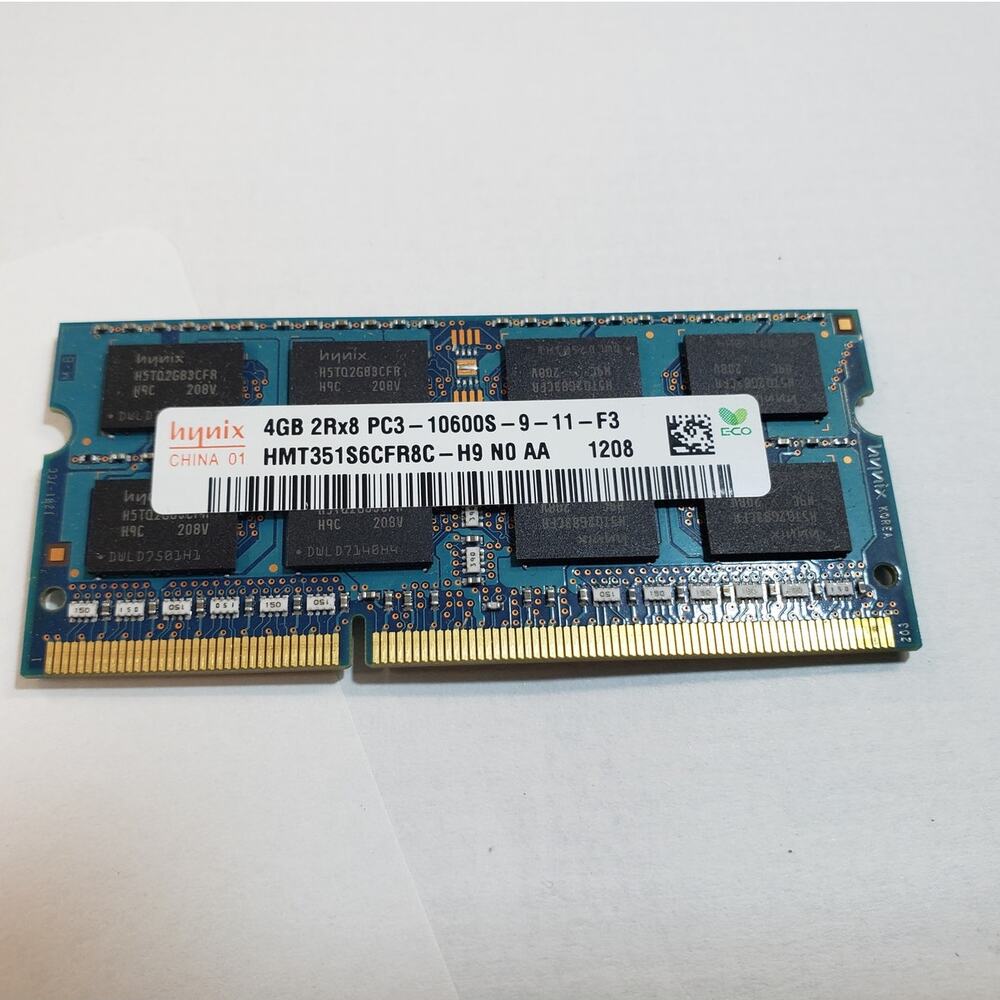 SK Hynix 4GB DDR3 Laptop RAM SODIMM (PC3-10600S / 1333MHz)